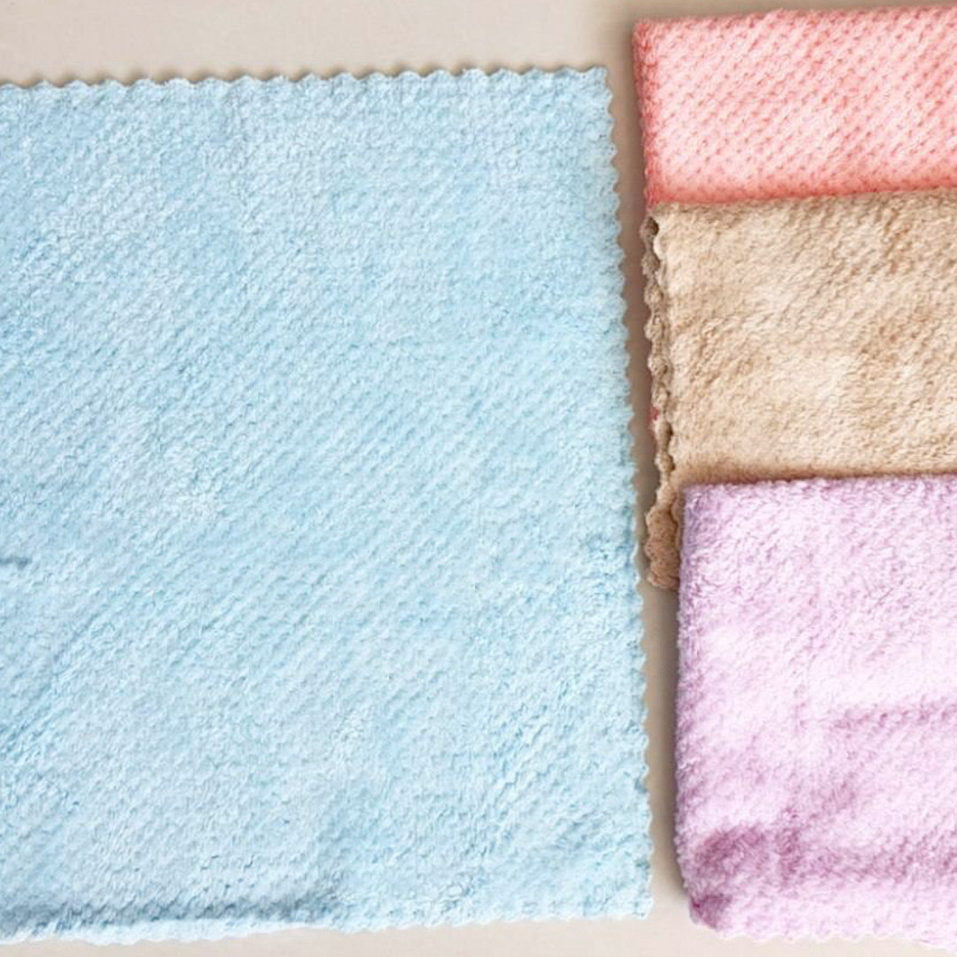 دستمال آشپزخانه مدل پولیشی