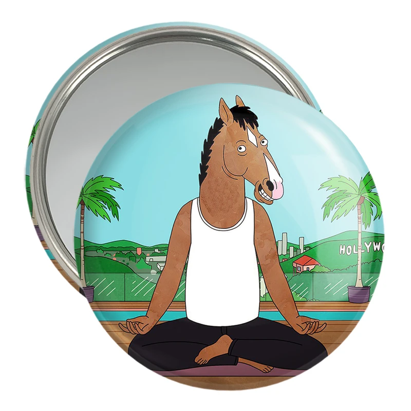 آینه جیبی خندالو مدل سریال بوجک هورسمن Bojack Horseman  کد 1144
