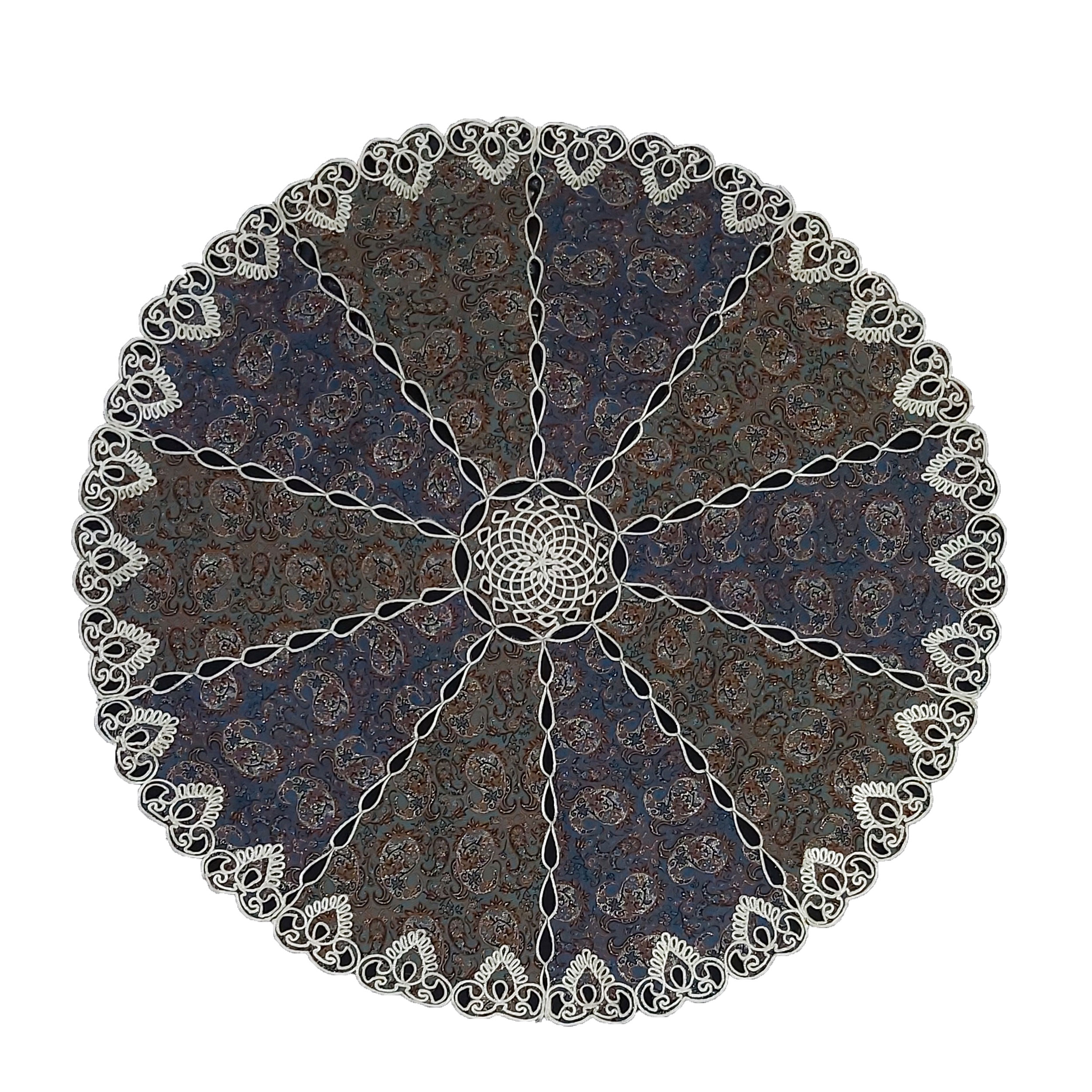   رومیزی ترمه طرح قیطان مدل 2287_J