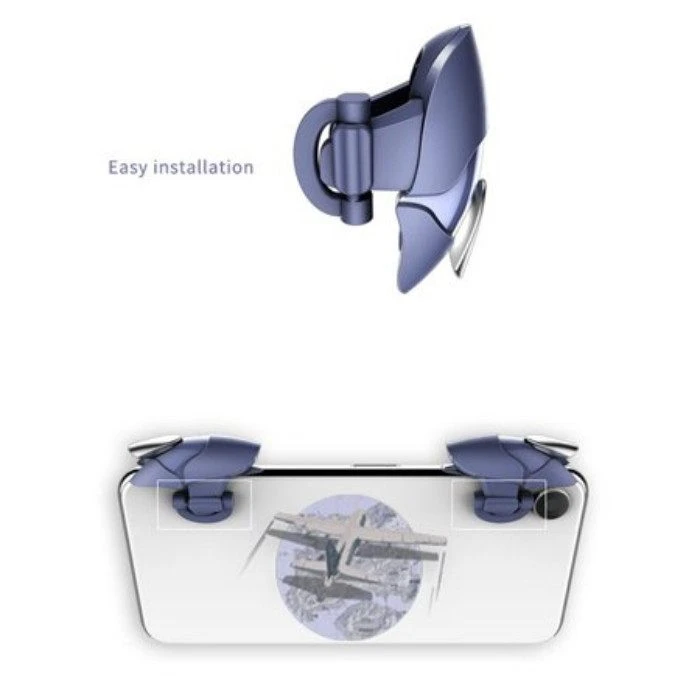 عکس شماره 6 : دسته بازی پابجی مدل shark gme به همراه آستین کنترل کننده انگشت