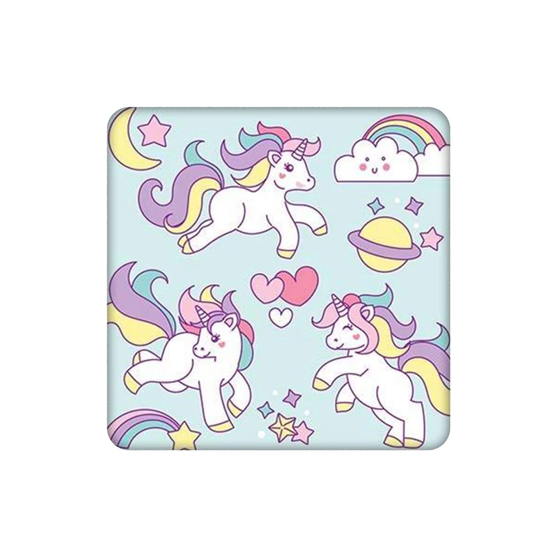 زیرلیوانی طرح اسب تک شاخ کد    5027101