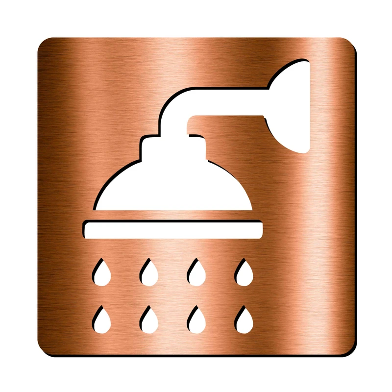 تابلو نشانگر آژنگ طرح حمام کد 01