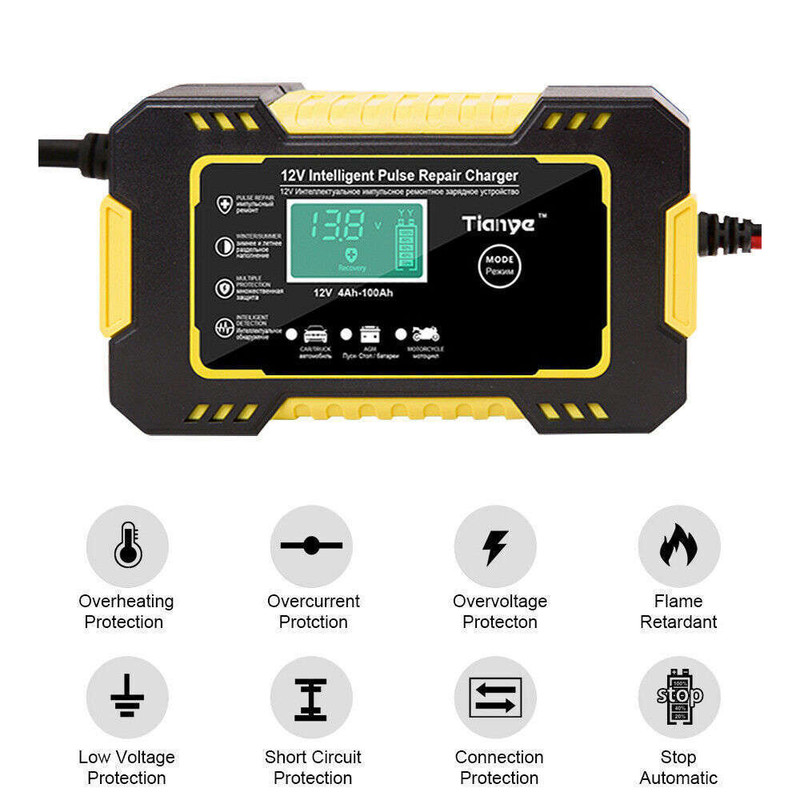 شارژر باتری تیانی مدل 120501A شارژر باتری تیانی مدل 120501A