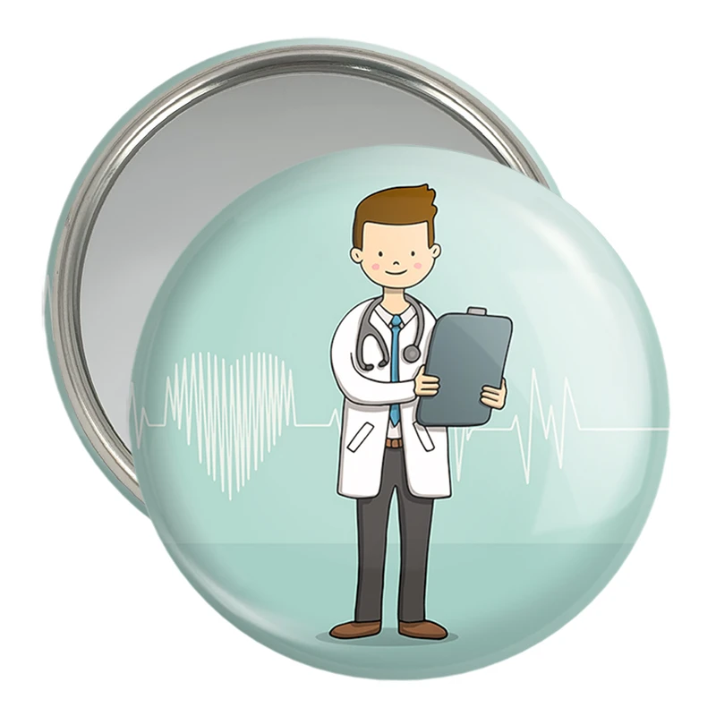 آینه جیبی خندالو مدل پزشک و پرستار کودکانه کد 36505