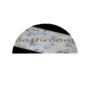 پادری مدل نیم دایره طرح حمام کد 8663 سایز 90×45 سانتی متر