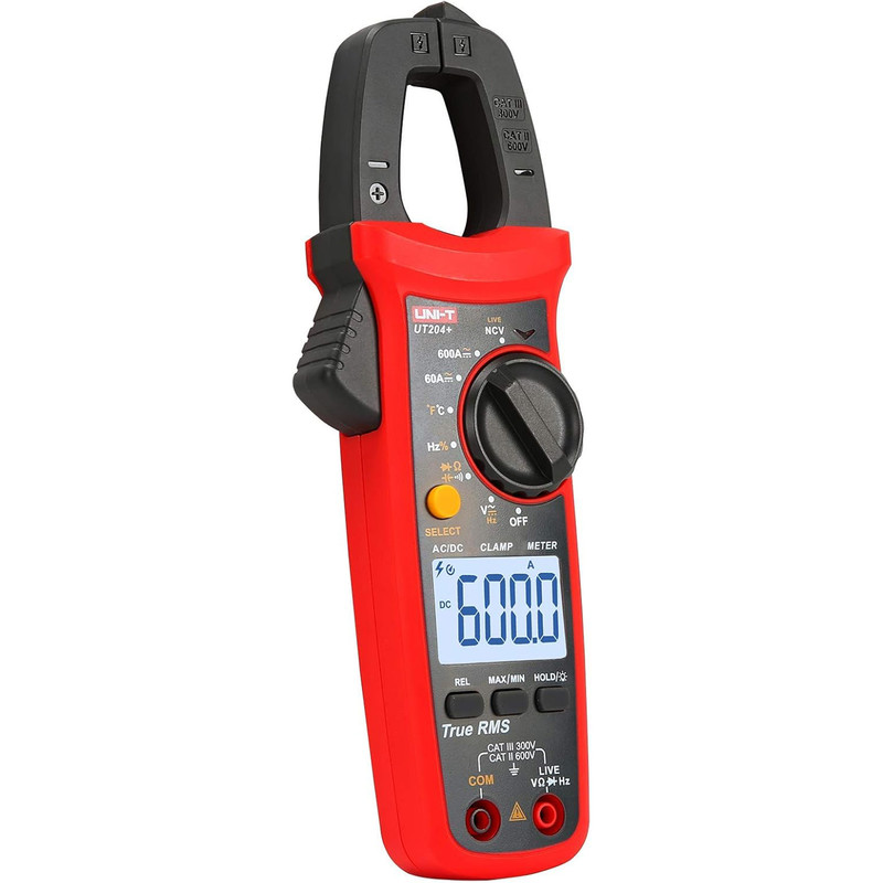 آمپرمتر کلمپی یونی-تی مدل UT204 PLUS