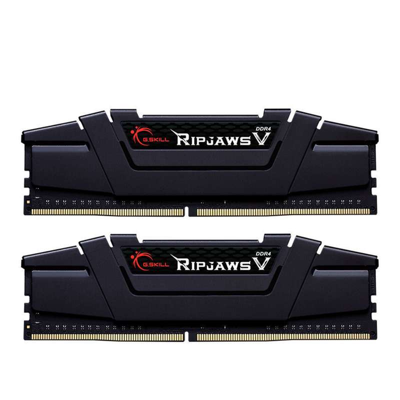 رم دسکتاپ DDR4 دو کاناله 3600 مگاهرتز CL16 جی اسکیل مدل Ripjaws V ظرفیت 64 گیگابایت