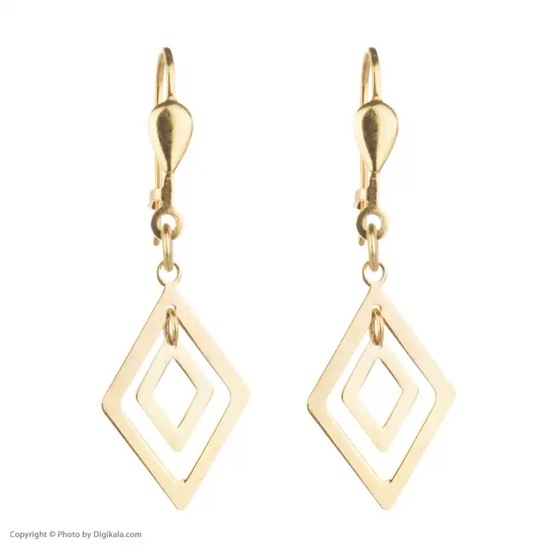 گوشواره طلا 18 عیار زنانه مایا ماهک مدل ME0820