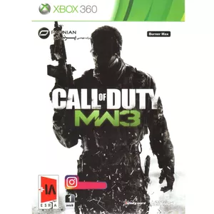 بازی Call of Duty Modern Warfare 3 مخصوص xbox 360 نشر پرنیان