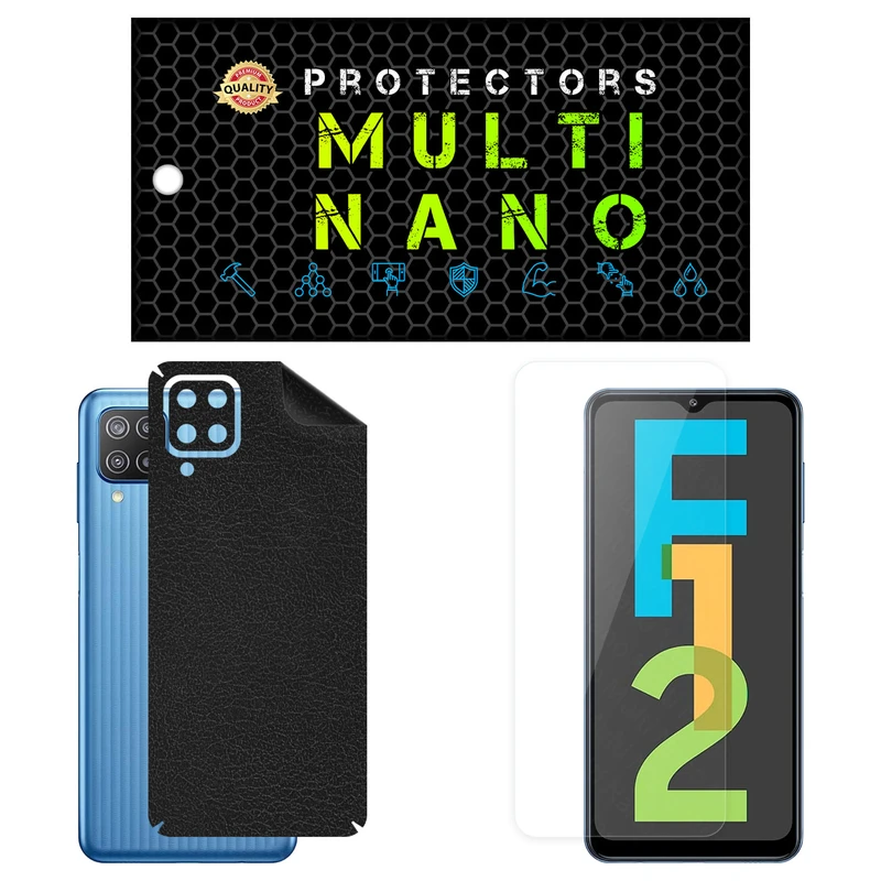 محافظ صفحه نمایش مولتی نانو مدل X-SFL مناسب برای گوشی موبایل سامسونگ Galaxy F12 به همراه برچسب پوششی