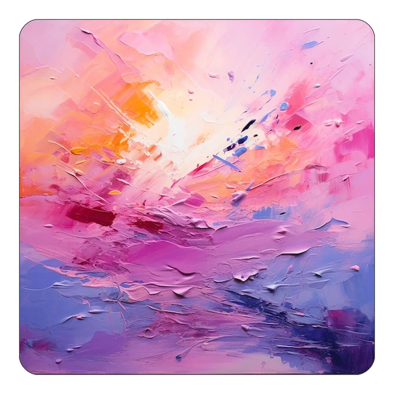 مگنت کاکتی طرح نقاشی رنگ روغن مدل mp70485