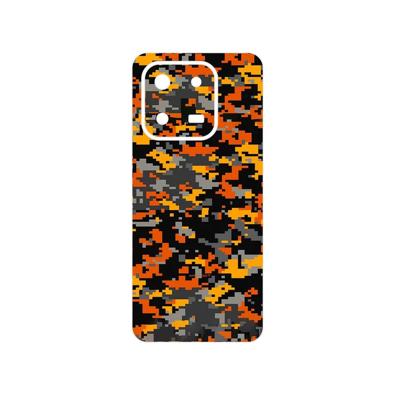برچسب پوششی ماهوت مدل Army_Autumn_Pixel مناسب برای گوشی موبایل آنر X7d 4G