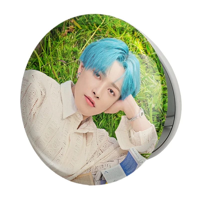 آینه جیبی خندالو طرح هونگ جونگ گروه ایتیز مدل تاشو کد 21233