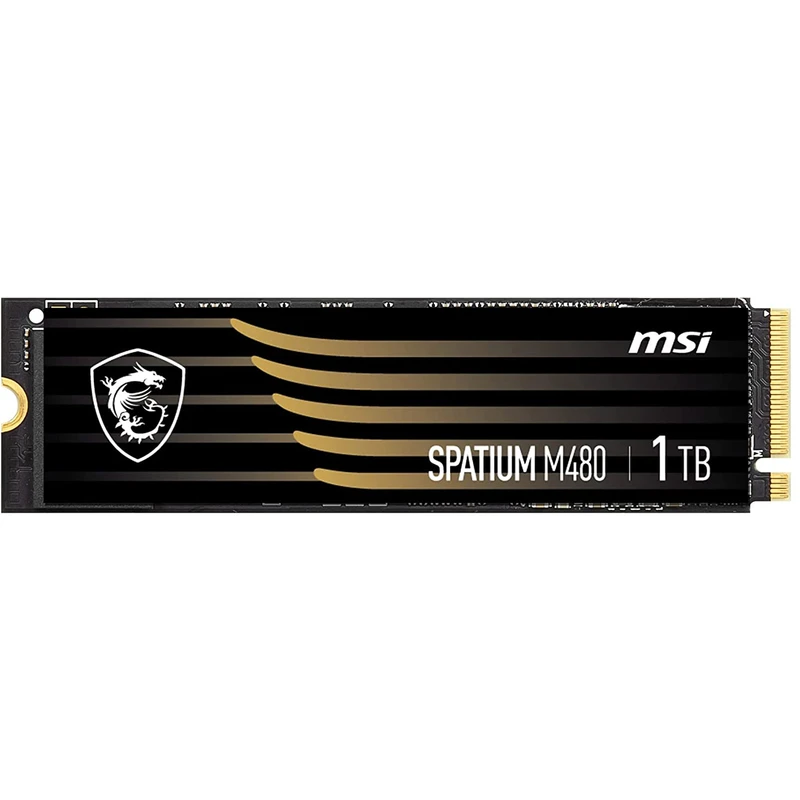 اس اس دی اینترنال ام اس آی مدل SPATIUM M480 PCIe 4.0 NVMe M.2 ظرفیت یک ترابایت