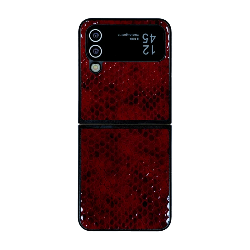 کاور صنایع چرم پیری مدل PL09 مناسب برای گوشی موبایل سامسونگ Galaxy Z Flip 4