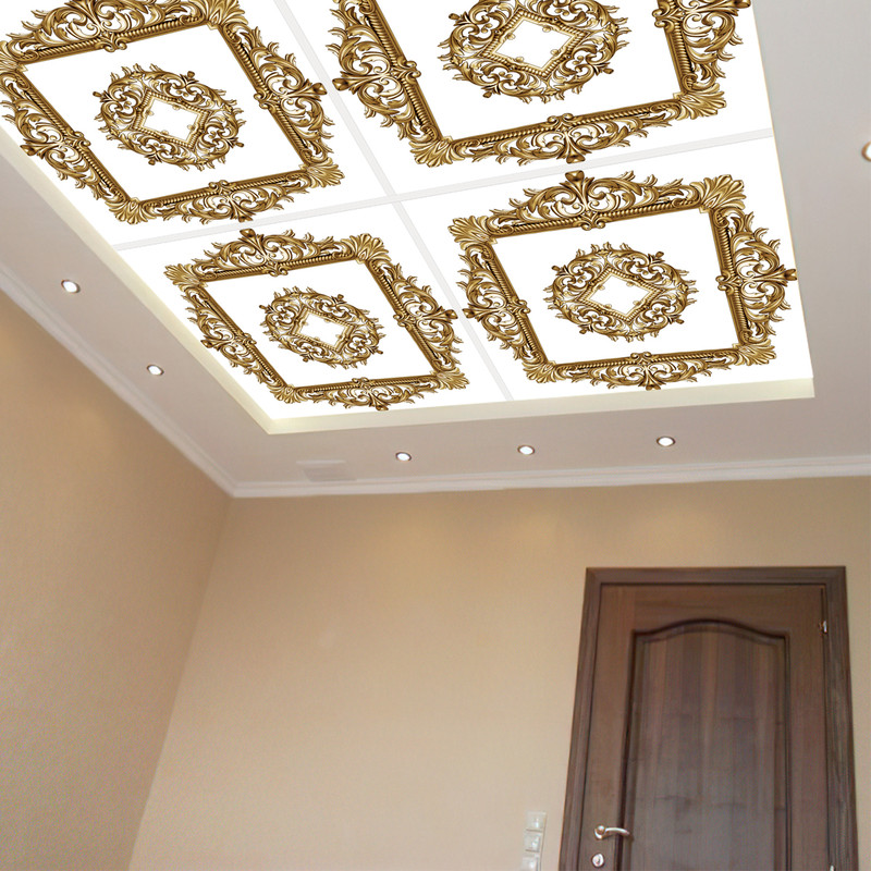 تایل سقفی آسمان مجازی مدل CP-12102 سایز 60x60 سانتیمتر بسته 8 عددی
