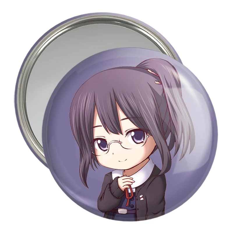 آینه جیبی خندالو مدل اساگیری انیمه داگاشی کاشی Dagashi Kashi  کد 22534