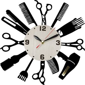 نقد و بررسی ساعت دیواری آذرلاکچری طرح آرایشگاه کد 005 توسط خریداران