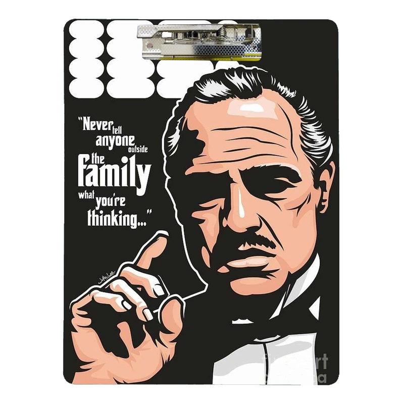 تخته شاسی طرح پدر خوانده کد 5263 سایز A4