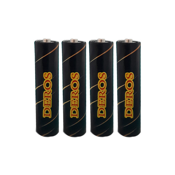 باتری نیم قلمی دروس مدل Super heavy duty بسته 4 عددی