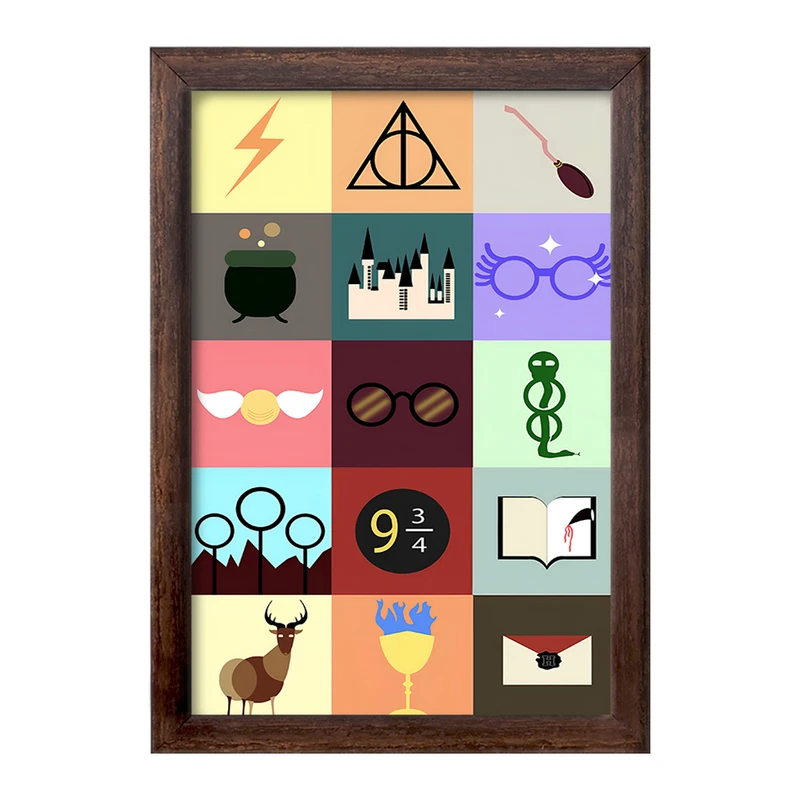 تابلو خندالو طرح هری پاتر (Harry Potter) کد F4443