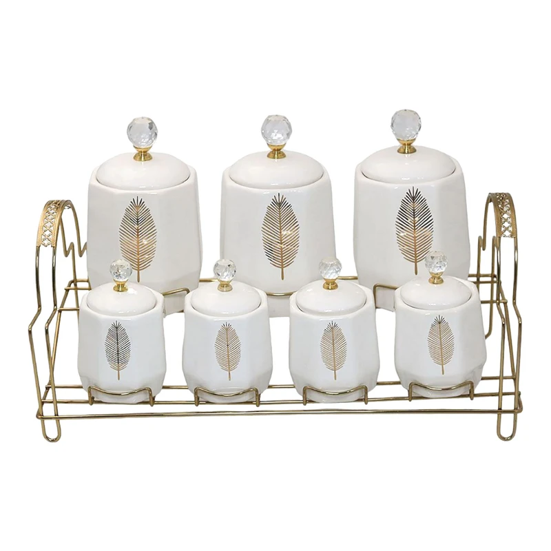 ست ادویه پاسماوری 7 پارچه مدل دیاموند کد 3305 