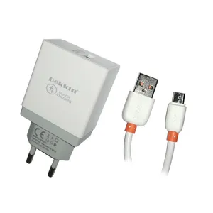 شارژر دیواری دکین مدل DK-5435 به همراه کابل تبدیل MICROUSB