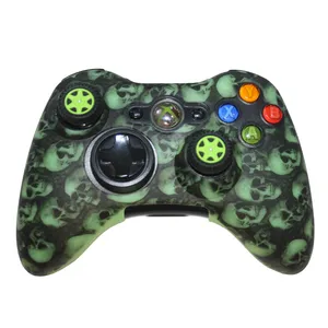 محافظ دسته ایکس باکس 360 مدل WH G skeleton به همراه روکش آنالوگ