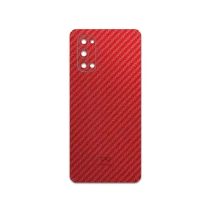 MAHOOT Red-Fiber Cover Sticker for Oppo Reno4 Pro 5G