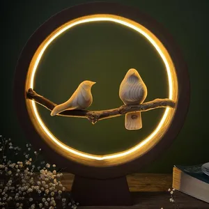آباژور رومیزی سهیل مدل رینگ نئونی