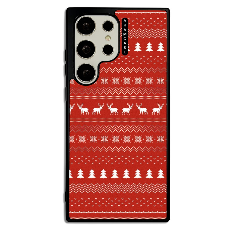 کاور آکام مدل AMCWSGS23U-CHRISTMAS21 مناسب برای گوشی موبایل سامسونگ Galaxy S23 Ultra