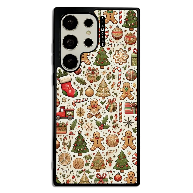 کاور آکام مدل AMC-WSGS23U-CHRISTMAS-21 مناسب برای گوشی موبایل سامسونگ Galaxy S23 Ultra
