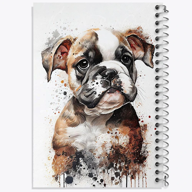 دفتر شطرنجی 50 برگ خندالو طرح سگ کد 28338