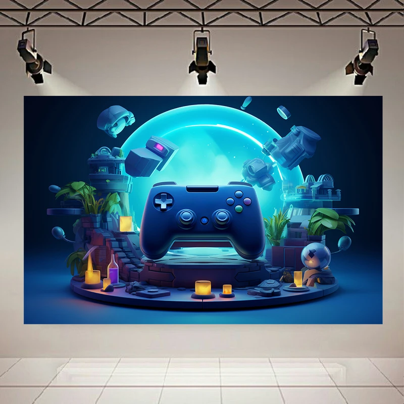 تابلو بوم طرح مخمل گیم مدل کنسول بازی کد AR305691