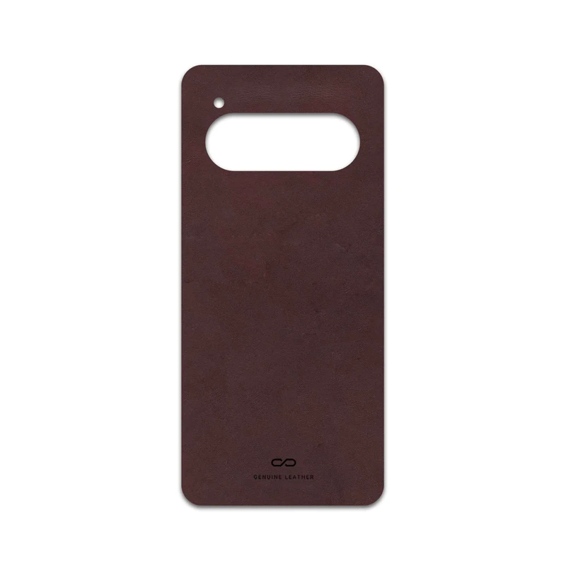 برچسب پوششی ماهوت مدل Matte-Dark-Brown-Leather مناسب برای گوشی موبایل داریا Bond II 5G