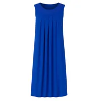 پیراهن یقه گرد زنانه مدل راحتی نگین دار