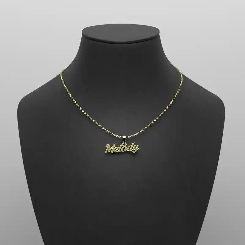 گردنبند طلا 18 عیار زنانه مدوپد مدل Melody