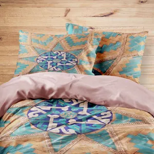 سرویس روتختی مدوپد طرح هما مدل pod00285 یک نفره 4 تکه