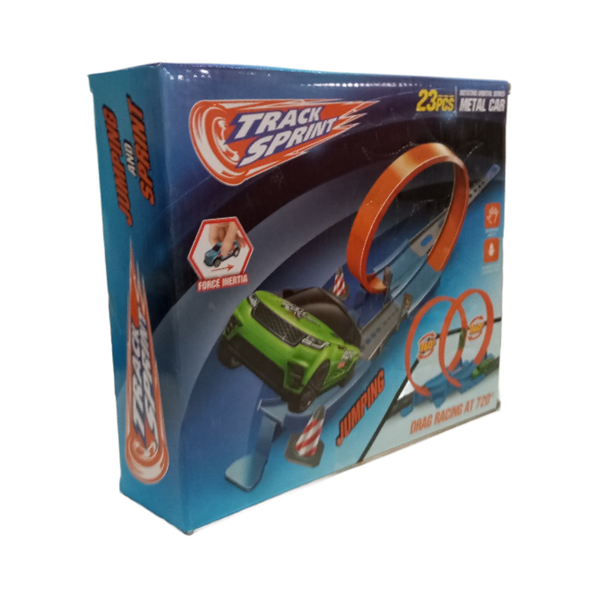 کیت ماشین بازی مدل ریسینگ دو قوس کد 715