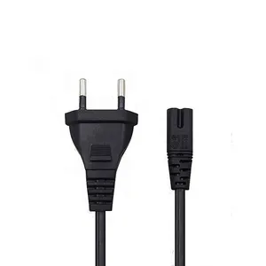 کابل برق دو پین منبع تغذیه لپ تاپ دلتا مدل A34 طول 1.8 متر