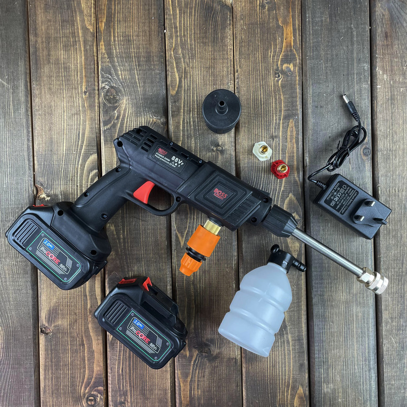 کارواش شارژی  کد 22Bar مجموعه 10 عددی