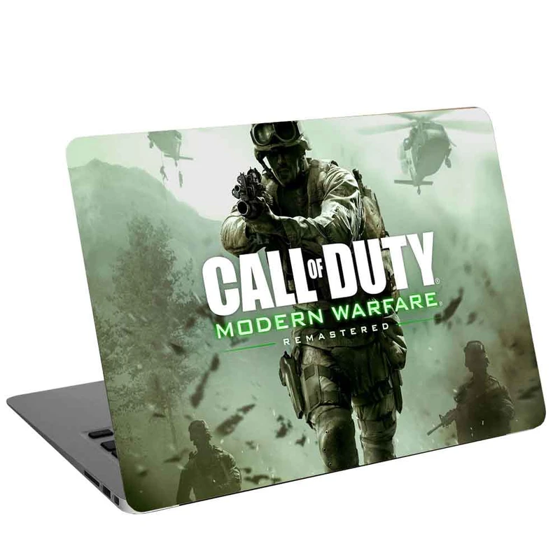 استیکر لپ تاپ طرح Call of Duty-modern warfareکد cl-152مناسب برای لپ تاپ 15.6 اینچ