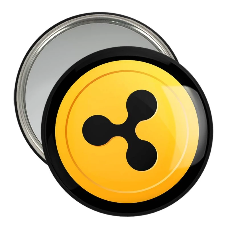 آینه جیبی خندالو مدل ارز دیجیتال ریپل  کد 10907