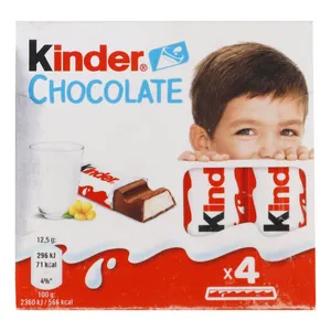 شکلات شیری کیندر جوی - 15 گرم بسته 4 عددی  