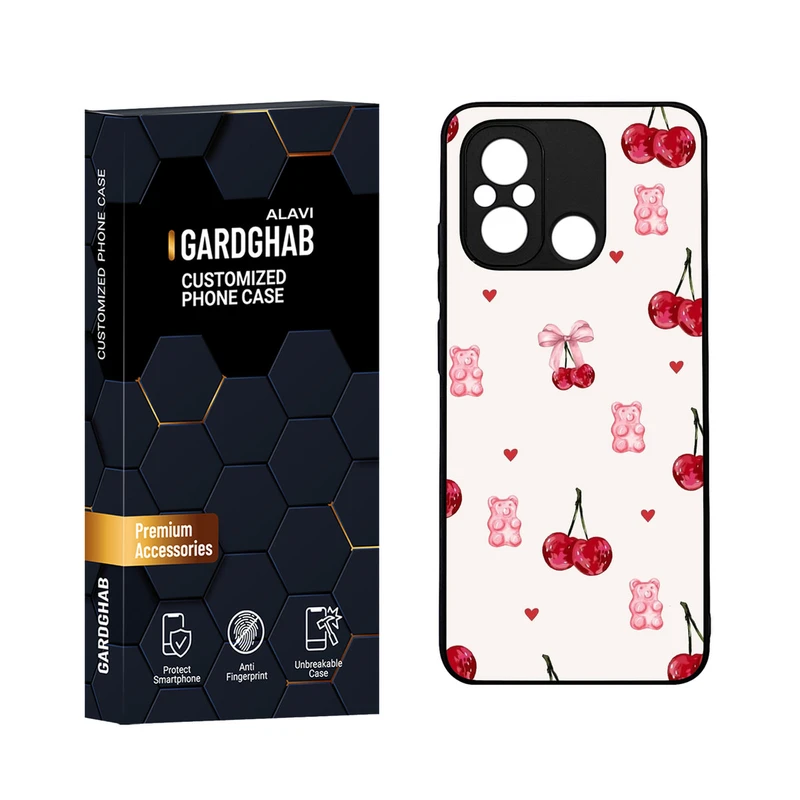 کاور گارد قاب مدل دورژله ای دخترانه مناسب برای گوشی موبایل شیائومی Poco C55 / Redmi 12c