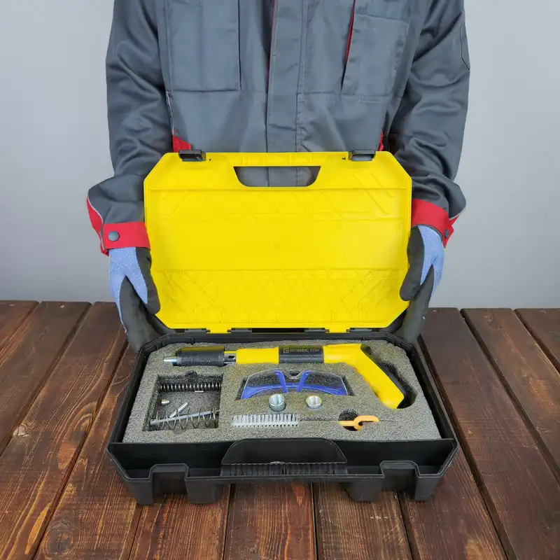 تفنگ میخکوب کد 1410 مجموعه 8 عددی