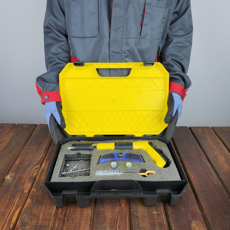 تفنگ میخکوب کد 1410 مجموعه 8 عددی