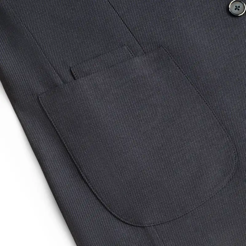 کت تک مردانه کروم مدل دو دکمه لینن 2410208