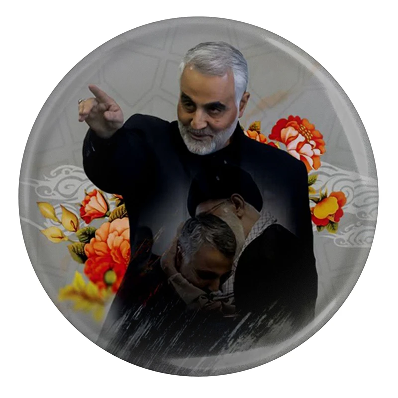 مگنت مدل S12559 طرح سردار شهید حاج قاسم سلیمانی