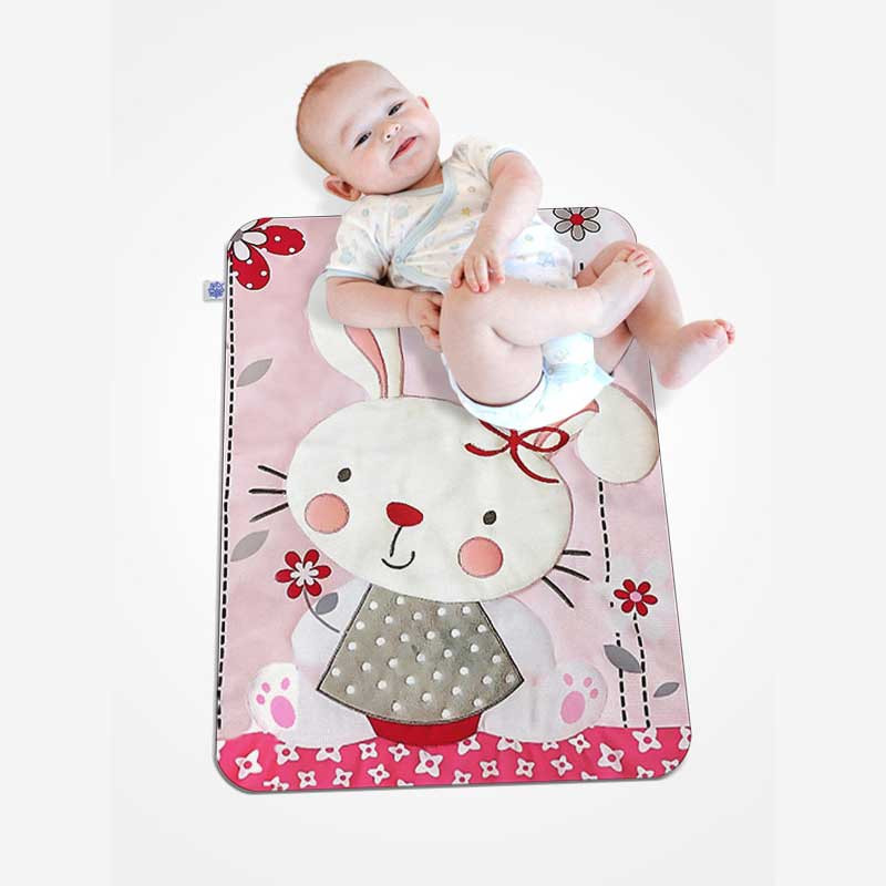 زیرانداز تعویض نوزاد شمسه نگار مدل خرگوش کد P-109
